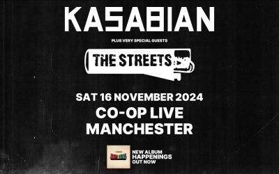 Kasabian and The Streets 2024 Arena Tour: The Ultimate Concert Experience